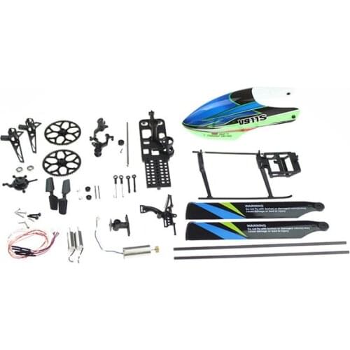 20Pcs/Set RC Helicopter Accessories Kit Chassis Cover Motor Kids Toy Main Gear Aircraft Shell 4CH Spare Parts for WLtoys V911S