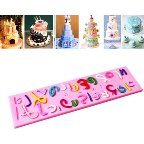 Creative Israel Hebrew Letters Shaped Silicone Mold DIY Cake Decorating Fondant Mould Tools Cake Chocolate Tools NEW Baking Tool
