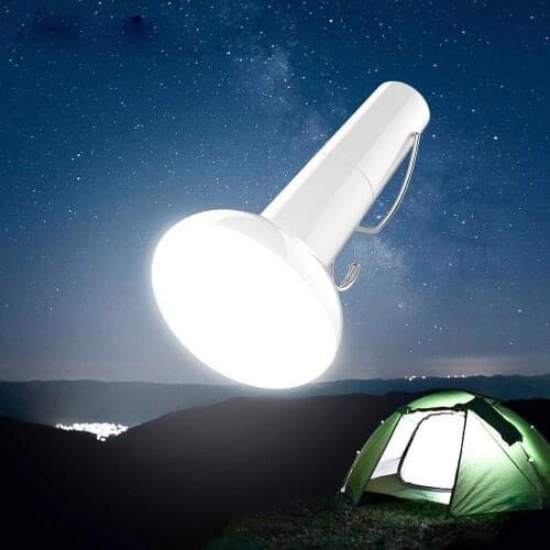 Espow 3.7V 210mAh 13LEDs 120lm Tent Light Bulb for Camping Hiking Fishing Solar Panel Powered Emergency Light