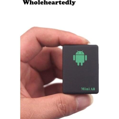 LBS Tracker Mini A8 Tracker Global Real Time GSM Security Auto Tracking Device With SOS Button for Cars Kids Pets No GPS Tracker