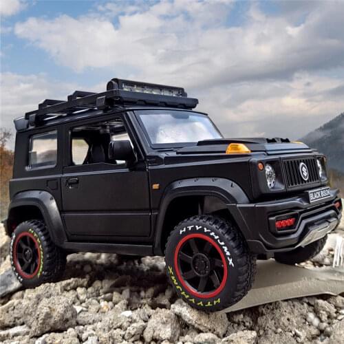 1:18 SUZUKI Jimny Off-Road Vehicle Alloy Car Model Diecasts Metal Vehicle Toy Car Model High Simulation Collection Kids Toy Gift