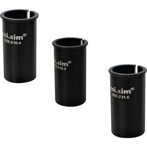 MTB Road Bike Seatpost Seat Post Tube Reducing Sleeve Adapter Adjust Diameter 27.2 turn 30.4 30.8 31.6 Adjustable Diameter