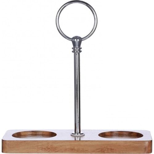 Portable Salt Jar Pepper Shaker Stand Mill Tray Storage Rack Home Kitchen Tool