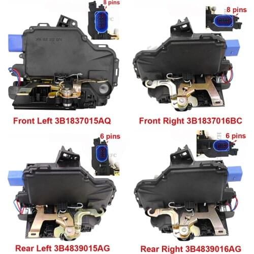 Door Lock Actuator For VW POLO SKODA For Superb FABIA ROOMSTER TRANSPORTER MK5 T5 SEAT IBIZA IV CORDOBA 3B1837015AQ 3B1837016BC