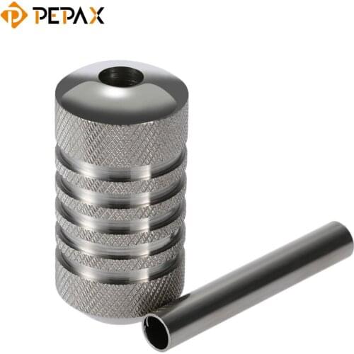 PEPAX 25mm Stainless Steel Tattoo Machine Tube Handle Grips for Tattoo Supplies Body Art Tools Tattoo Supply Accessories