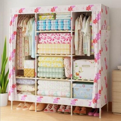 Factory Price Solid Wood Wardrobe length 150 cm