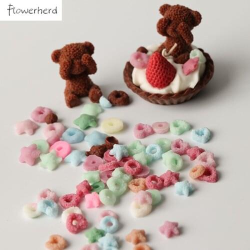 DIY Silicone Mold Cute Bear Fruit Cake Decorating Tools Resin Mold Creative Mousse Pastry Baking Chocolate Aroma Candle Mould