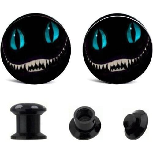 TIANCIFBYJ Acrylic Ear Tunnels Gauges Screw Ear Stretchers Plugs Internally Thread Wholesale Body Piercing 4-16mm