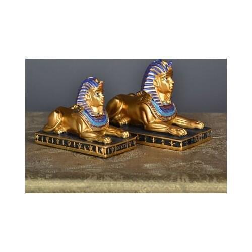 Sphinx car decoration, Egyptian souvenir sphinx sculpture