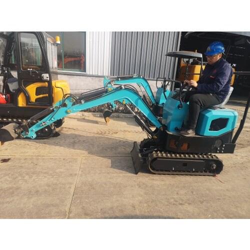 Farmland Digging Machine Mini Digger Micro Crawler Excavator For Home Used