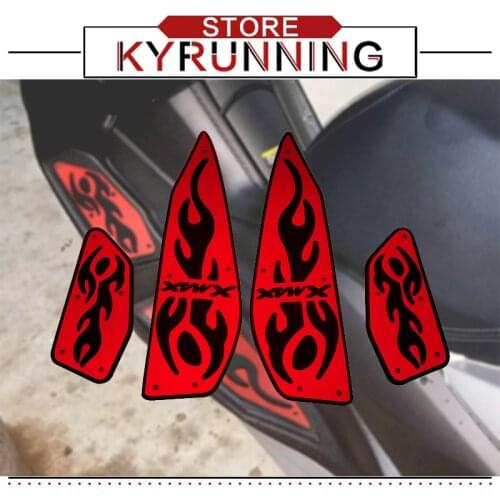 2020 New Motorcycle accessories For YAMAHA X-MAX250 X-MAX300 XMAX250 XMAX 300 2017-2019 Foot Pegs Footrest Step Pedal Foot plate