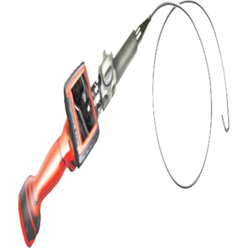 3.5 Inch 5.5mm Articulating camera Rotating 270 degree 3X Zoom AV Handheld Endoscope