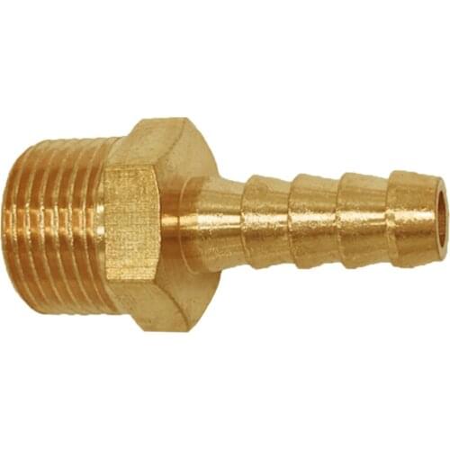 3/8inch Brass Pneumatic Air Hose Connecter Male Fittings DIY Accessory 8mm