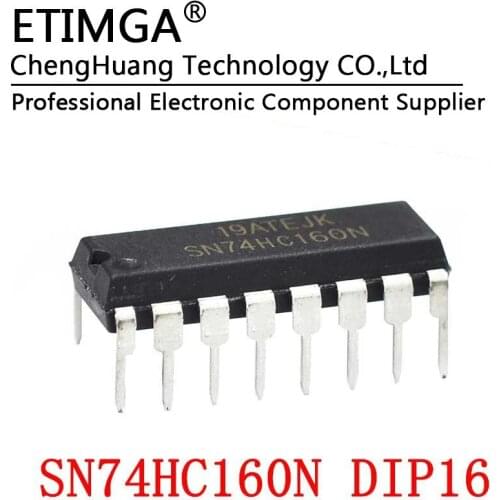 5PCS/LOT SN74HC160N HD74HC160P 74HC160 DIP16 Logic counter