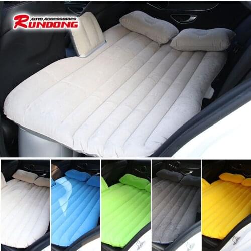 Automobile car equipped with flocking inflatable bed self driving equipment outdoor sofa inflatable car middle Bed ZD413