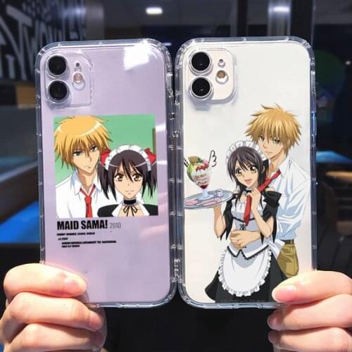 Maid Sama Phone Case Transparent soft For iphone 5 5s 5c se 6 6s 7 8 11 12 plus mini x xs xr pro max