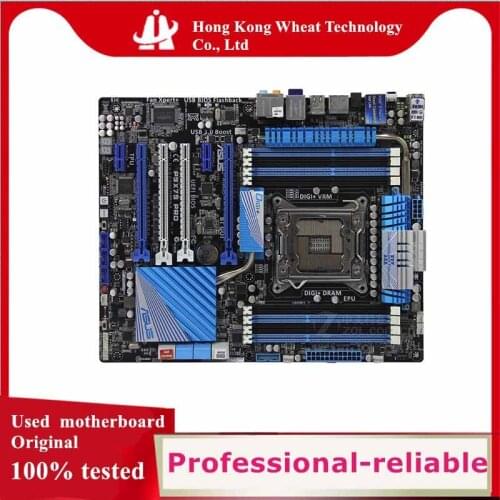 For ASUS P9X79 PRO Motherboard Socket LGA 2011 DDR3 SATA3 For Intel X79 Original Desktop Used Mainboard
