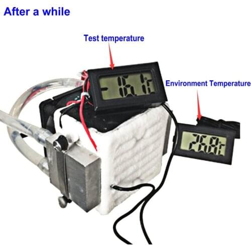 Semiconductor Refrigeration Chip Cooler Small Air Conditioner 12v Cooling Equipment Small Refrigerator