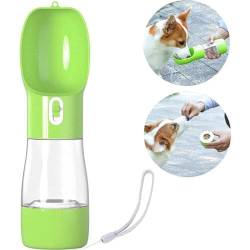 Portable Pet Dog Water Bottle For Small Large Dogs Travel Puppy Cat Drinking Bowl Outdoor food Dispenser Feeder Pet Product