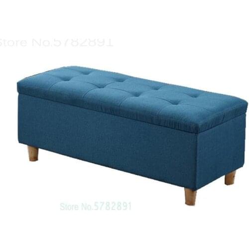 Shoe Store Trial Shoe Bench Fabric Sofa Bench Bench Storage Storage Stool Clothing Store Rest Stool Fitting Bench Stool Shoe Ben