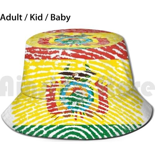 Identidad Bolivia Sun Hat Foldable UV Protection Identidad Bolivia Bolivia Bolivian Bolivia Pride Bolivian Pride