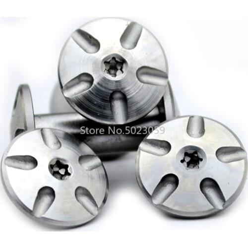 2pcs ZT Tactical Knife Handle Screws DIY Knife Material Making Locking Screw Sharp 14 Size Straight Folding Knife 5MM/6MM