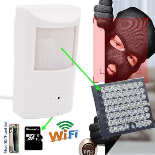 WIFI TF Slot 5MP 3MP 1080P SONY IMX335 PIR Style Indoor Onvif Wireless IP Camera Invisible 940nm IR LED Built-in MIC Camhi