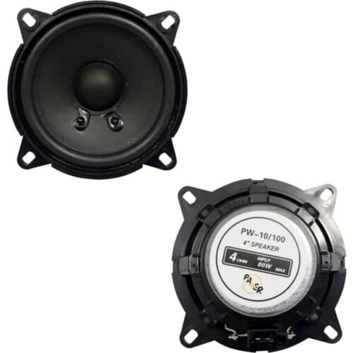 Auto Speaker 10cm 80w 1 Pcs Original Car Car, Music, Loud Sound, quality Free and Fast Shipping