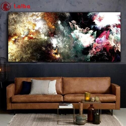 5D DIY Square round Diamond Painting Abstract art, colorful clouds sale Cross Stitch Diy Diamond Embroidery Diamond Mosaic art