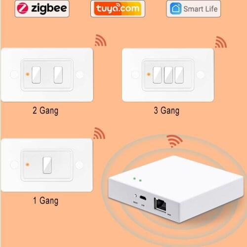 Tuya ZigBee 3.0 Brazil Brazilian Wireless US Remote Control Switch works with Conbee 2 stick iobroker Jeedom Smart Life
