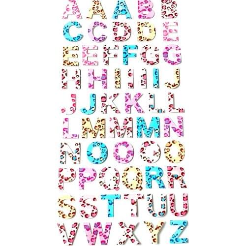 Alphabet Sticker Sheet