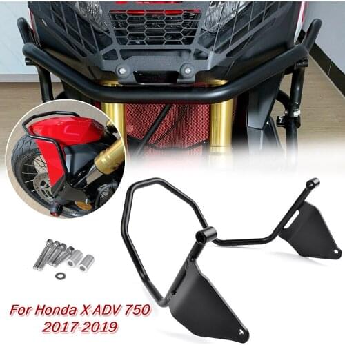 For X ADV 750 300 Front wheel Cover Bumper Steel Frame Protector for Honda X-ADV X ADV 750 300 2017 2018 2019