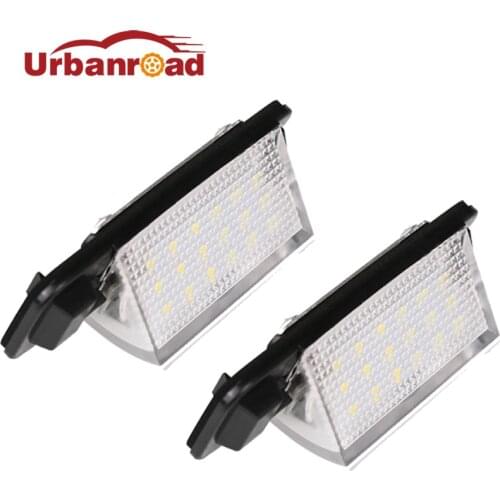 Fishberg For BMW E36 Led License Plate Light 2835 SMD 6000k White 12v Number Plate Lamp Bulbs For BMW E36 318i 318is 318ti 325i