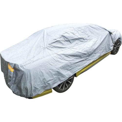 Silver Waterproof Full Car Cover Dust Rain Resistant Cover for Pickup Truck For Ford for Dodge Ram