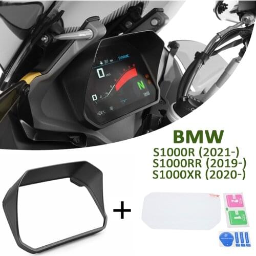 NEW Motorcycle Instrument Speedometer Visor Meter Guard+protection film For BMW S1000RR S1000XR S 1000 RR XR 2020