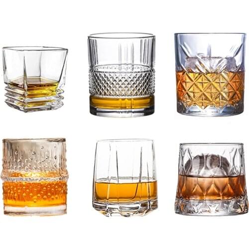 Whiskey Glasses,Scotch Glasses,Old Fashioned Whiskey Glasses/Perfect Gift for Scotch Lovers/Style Glassware for Bourbon/Rum