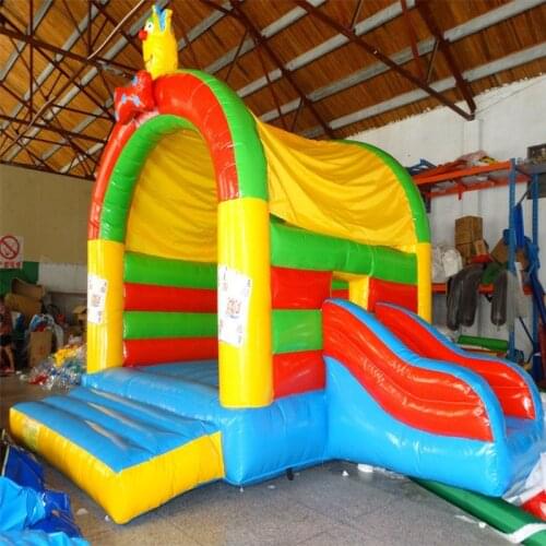 Popular Design PVC Material Inflatable Toy Slide Bounce Castle Trampoline for Kids’ Birthday