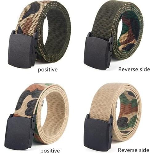 Men Belts Jeans Male Casual Luxury Canvas Webbing Waistband Ceinture Femme 2021 Fashion Unisex Army Tactical Waist Belt