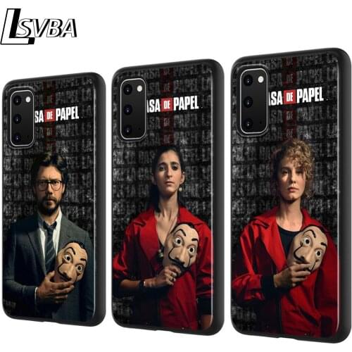 Silicone Cover Money Heist House Paper TV-Show For Samsung Galaxy S20 Ultra Plus A01 A11 A21 A31 A41 A51 A71 A91 Phone Case