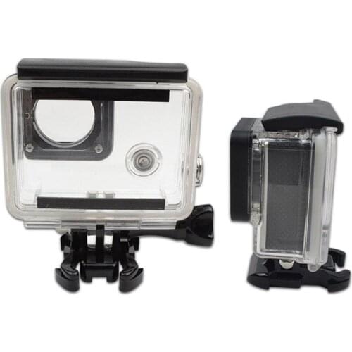 1PC Waterproof Housing Case For Gopro Hero 3+/4 40M Accessories Protective For GoPro Underwater Cover Diving Black Action C X1T5