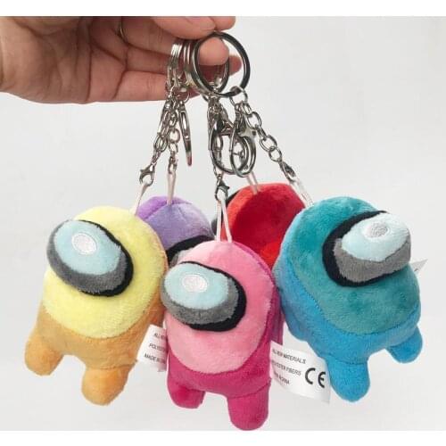10cm Werewolf Kill Plush keychain Toys Cute Game Trust No One Stuffed Doll Bag Key chain Keyring Pendant Children Xmas Gifts