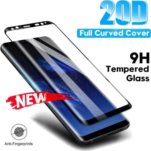 20D Tempered Glass For Samsung Galaxy Note 8 9 S8 S9 Plus Screen Protector For Samsung S7 Edge A6 A8 Plus 2018 Protective Film