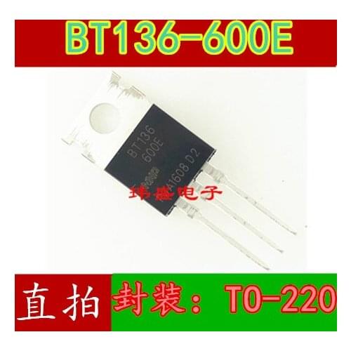 10pcs BT136-600E TO-220 BT136