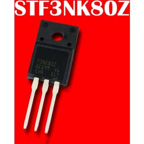 10pcs/lot STF3NK80Z F3NK80Z TO-220 new original In Stock