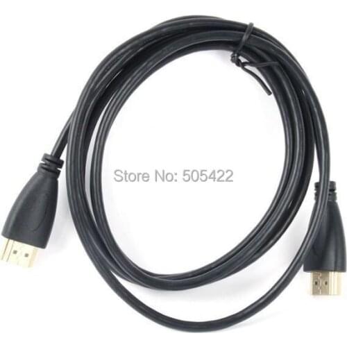 6Ft/1.8m Gold Plate HDMI Cable For Bluray 3D DVD For PS3 HDTV For XBOX LCD HD TV 1080P DHL FEDEX shipping