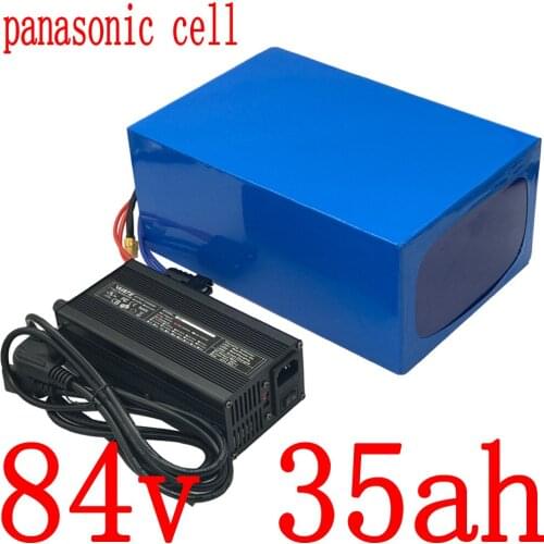 84V battery 84V electric bicycle battery 84V 2000W 3000W electric scooter battery 84V 35AH lithium battery use panasonic cell