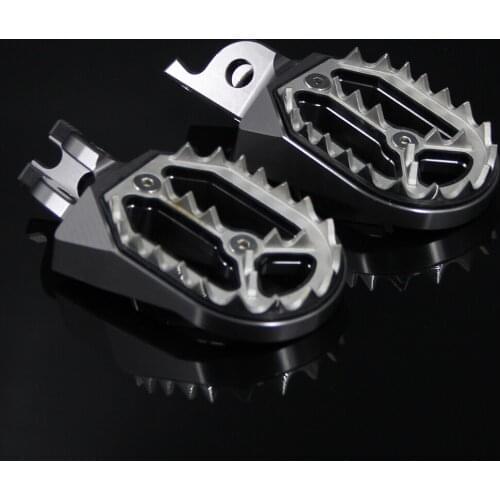 CNC Aluminum Motorcycle footrest footpegs Pegs Pedals For Honda Year 2005-2017 CRF450X