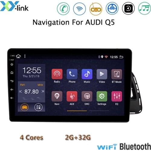 Car Multimedia video Player For Audi Q5 2010-2018 Android 8.1 9inch Car Radio Stereo Head Unit Navigation GPS no 2 din dvd
