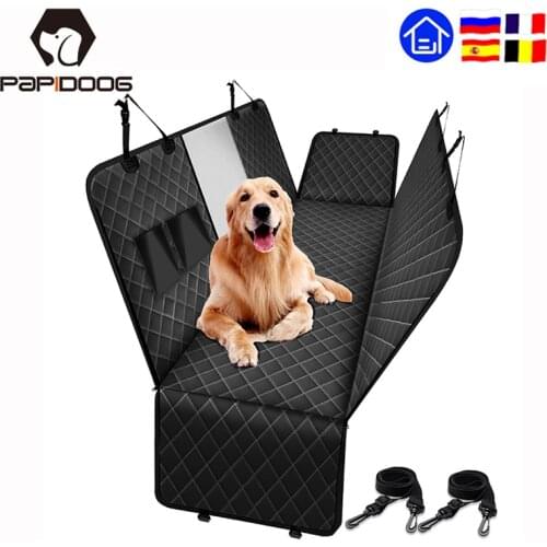 Dog Car Seat Cover For Small Large Dog Carrier Waterproof Pet Transport Rear Back Seat Protector Mat Hammock Mat Cushion