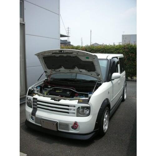 Damper for 2002-2008 Nissan cube BGZ11 Front Bonnet Hood Modify Gas Struts Lift Support Shock Accessories Absorber